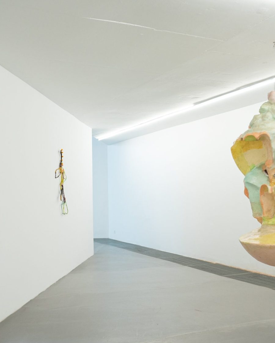 Sculpture in the gallery